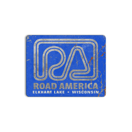RA Logo Wood Magnet