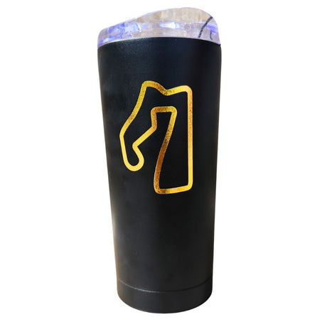 Black with Gold Tumbler