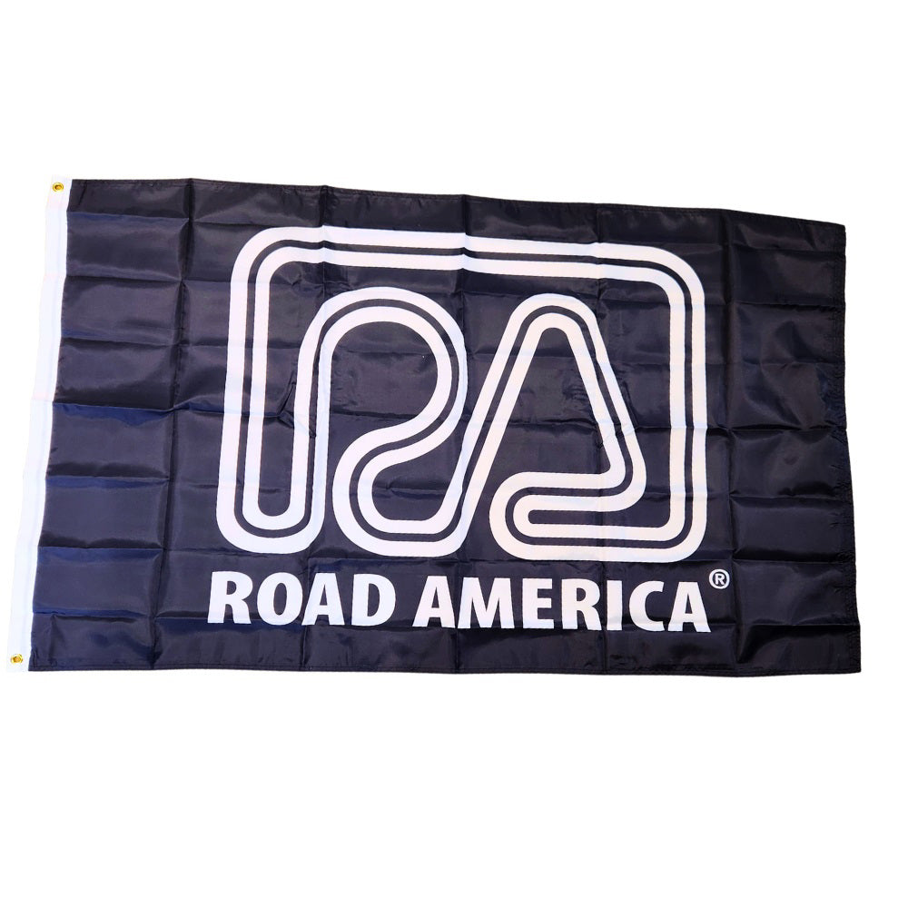 RA Logo Flag Black