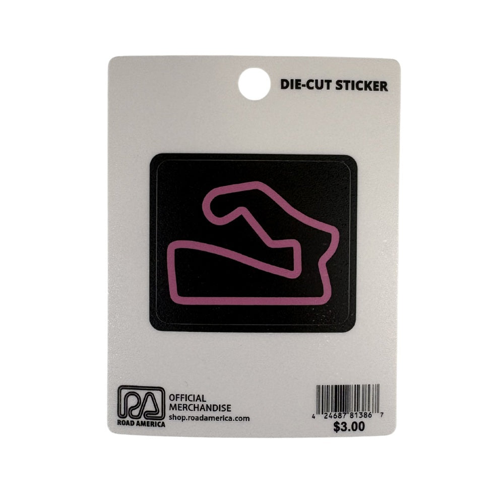 Track Outline 2.25in. Sticker