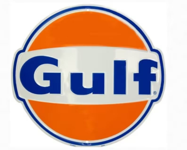 Gulf Round Sign
