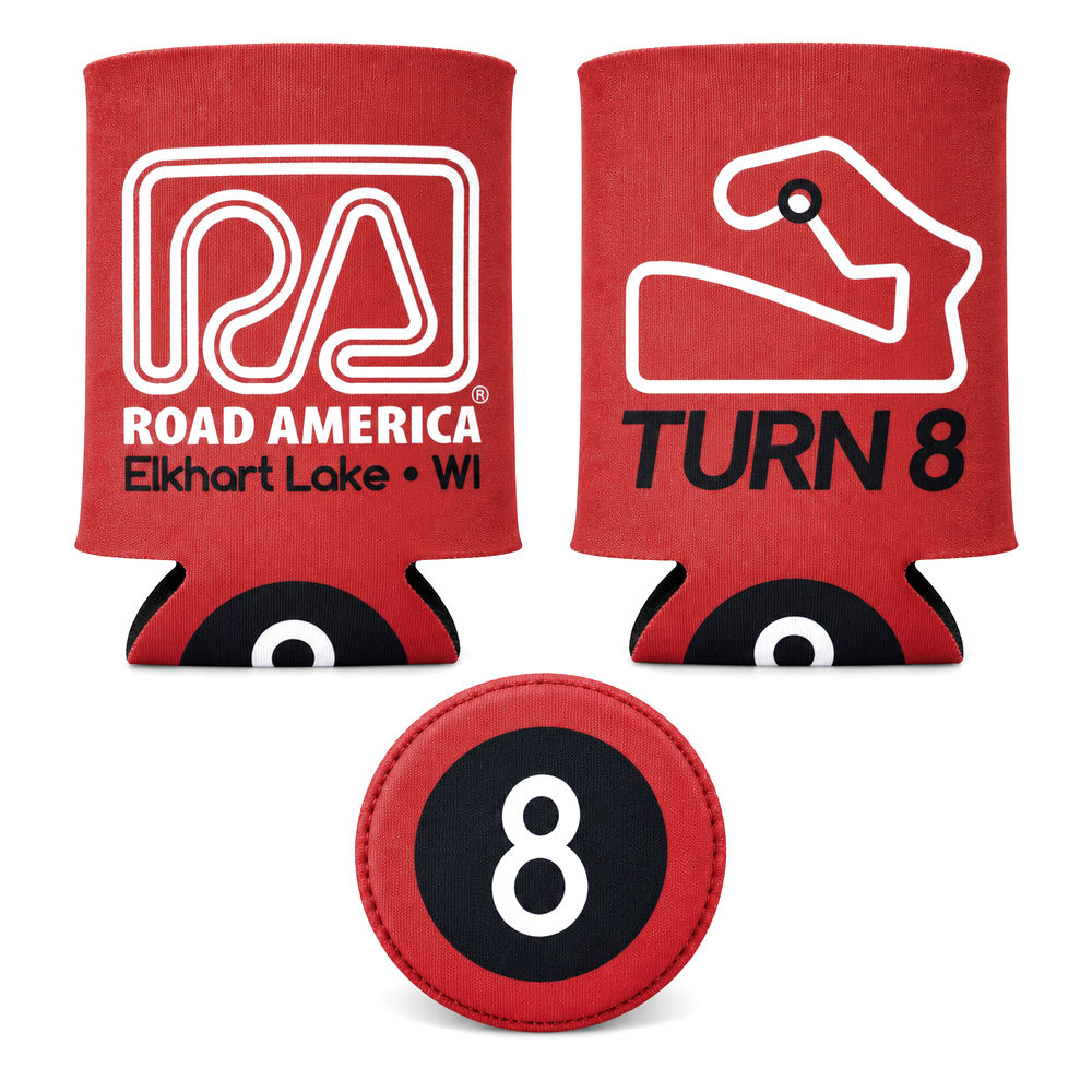 Turn 8 Koozie