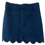 Scalloped Edge Skort