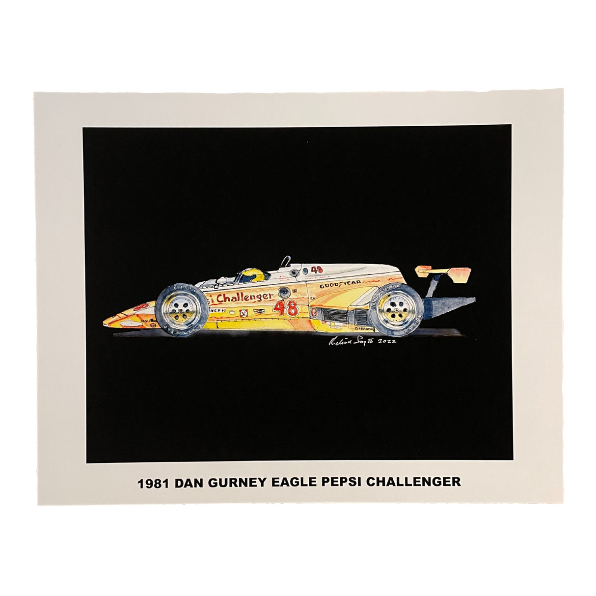 1981 GURNEY Eagle Art Print