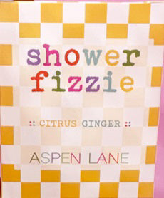 Citrus Ginger Shower Fizzie