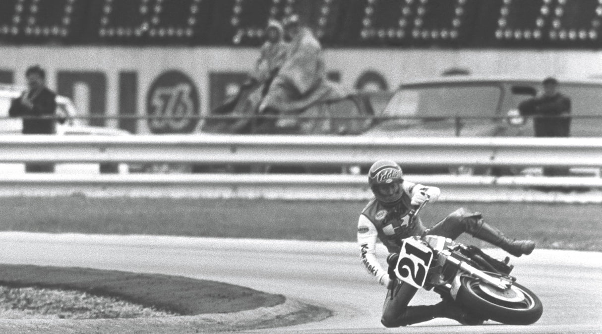 1982 AMA Lawson #21 Banner