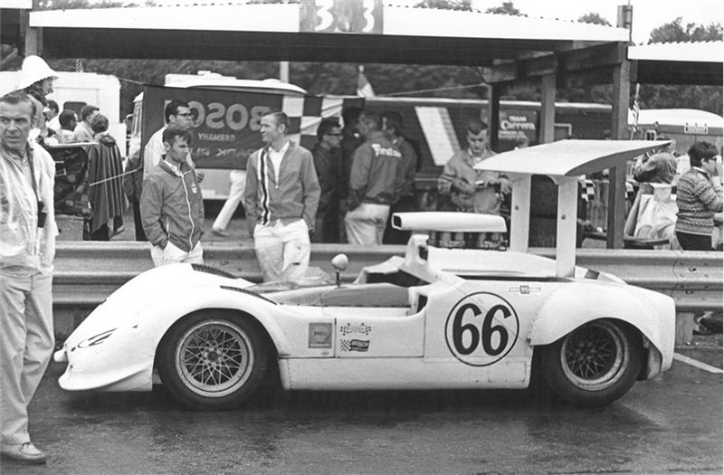 1968 CAN-AM: Chaparral at Pit 33 Banner