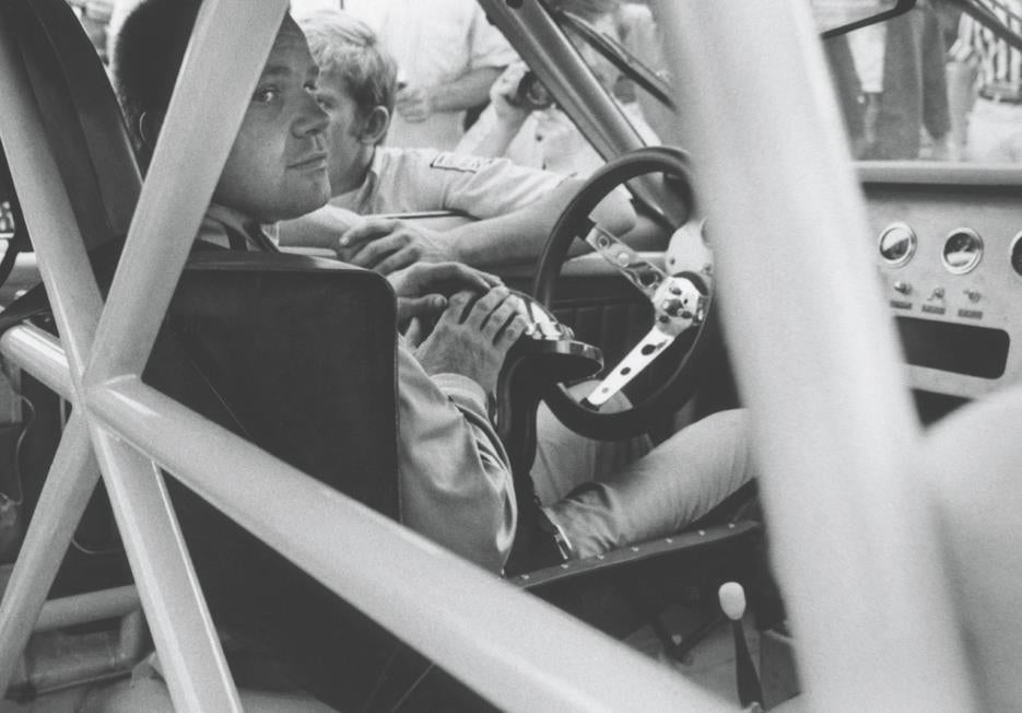 1971 TRANS-AM: Mark Donohue interior Banner