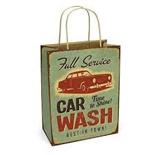 Car Wash Gift Bag-10" x 13"