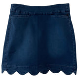 Scalloped Edge Skort