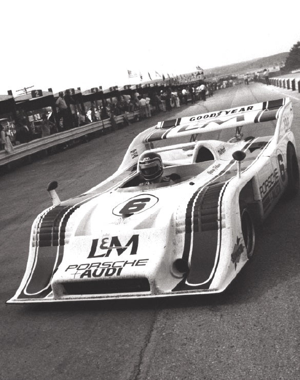 1973 CAN-AM L&M Porsche Pit Lane Banner